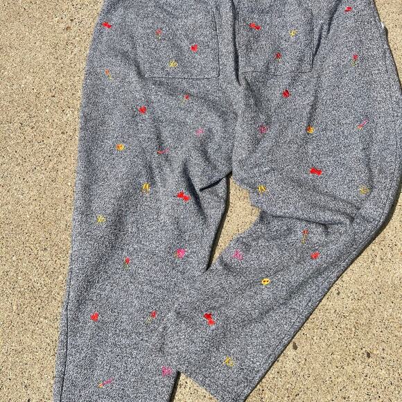 LOFT- Lou & Gray cropped comfy pants, Polyester cotton, 28” inseam, Women's XXL - Picture 6 of 7